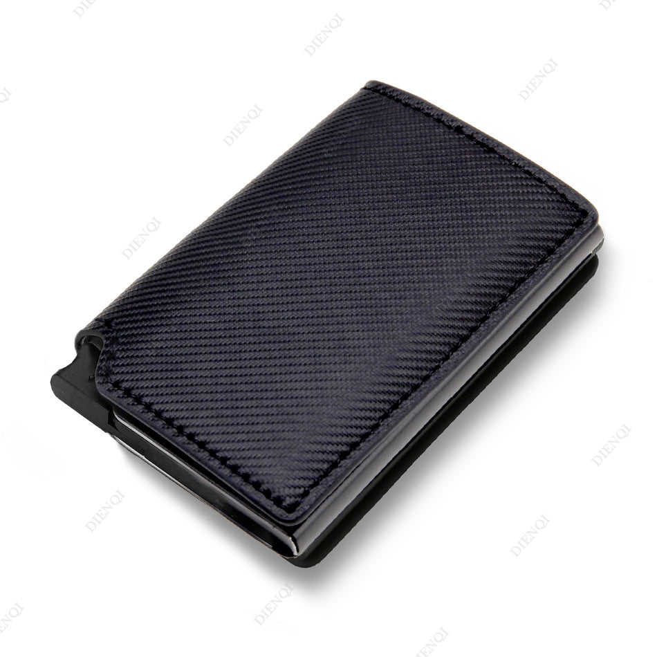 Smart Anti-Theft RFID Slim Wallet β Minimalist Card Holder for Men & Women