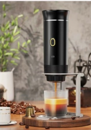 Portable Wireless Espresso Coffee Maker – 3-in-1 Travel Coffee Machine for Car, Home & Camping