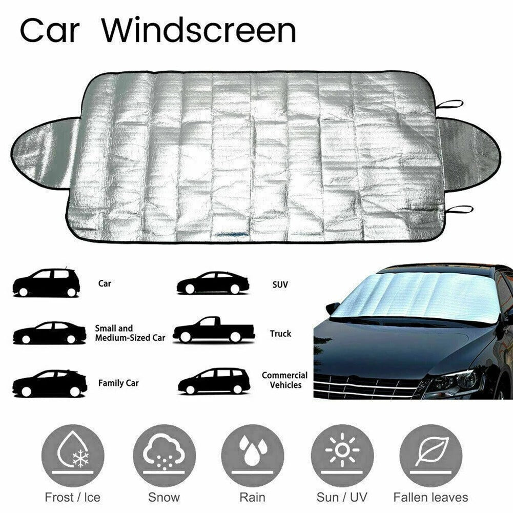 All-Season Windshield Cover – Ice & Snow Shield with UV Protection