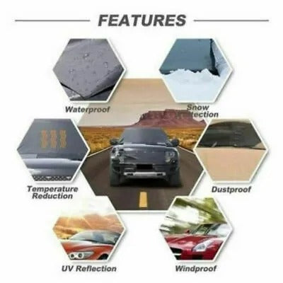 All-Season Windshield Cover – Ice & Snow Shield with UV Protection