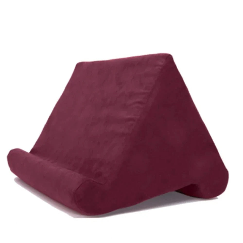 Multi-Angle Pillow Tablet Stand – Soft & Stable Support for iPad, Tablets & Phones