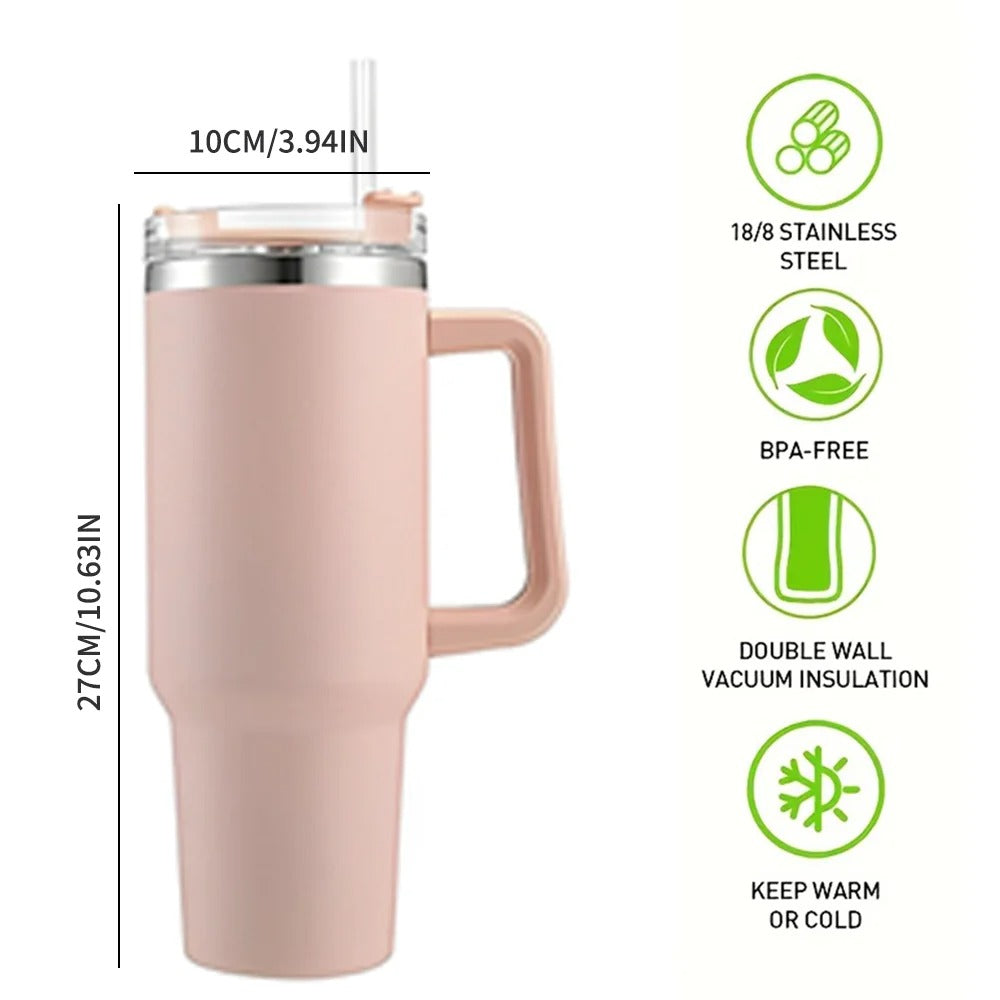 40oz Tumbler Car Travel Cup with Handle