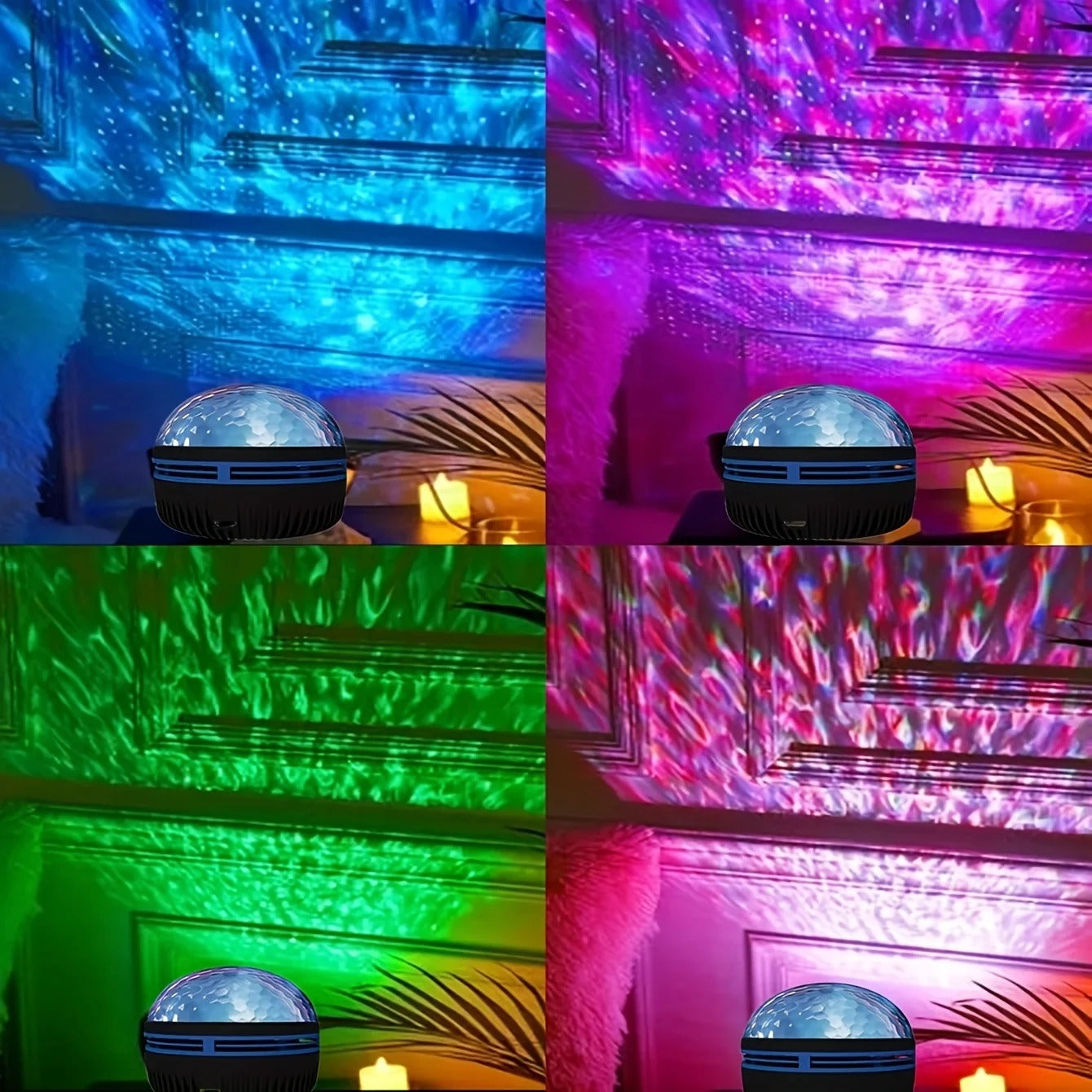 Galaxy Projection Lamp – Transform Any Space with Starry Night Magic!
