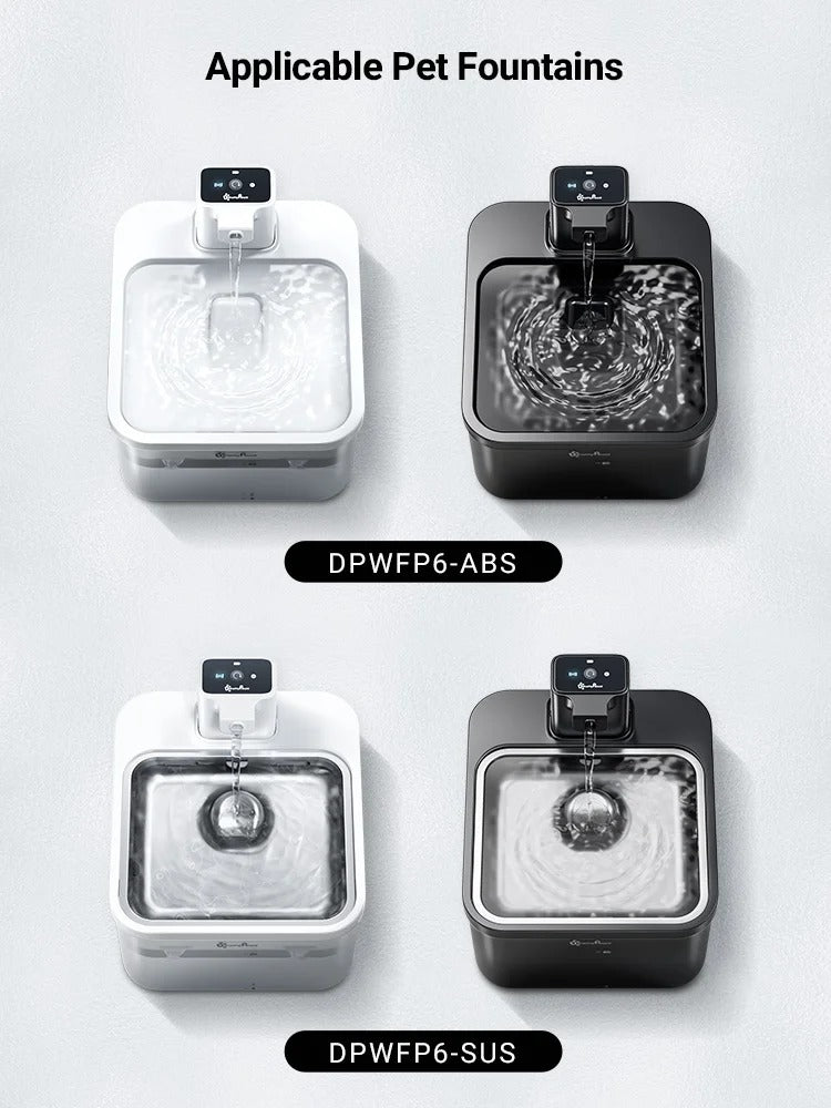 Replacement Filters 6/12 PCS – Keep Your Pet’s Water Fresh & Clean