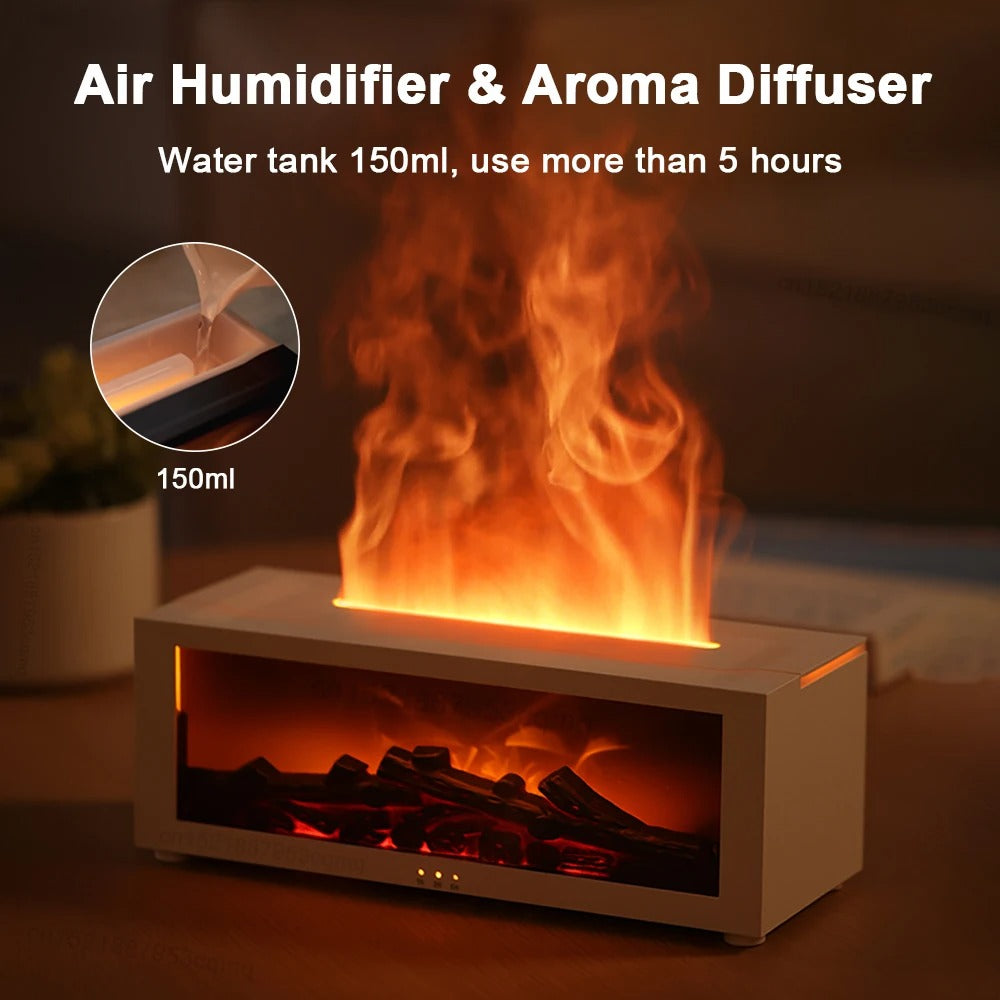 Automatic Aroma Diffuser with LED Light & Remote Control – Essential Oil Humidifier for Home Fragrance and Air Humidification