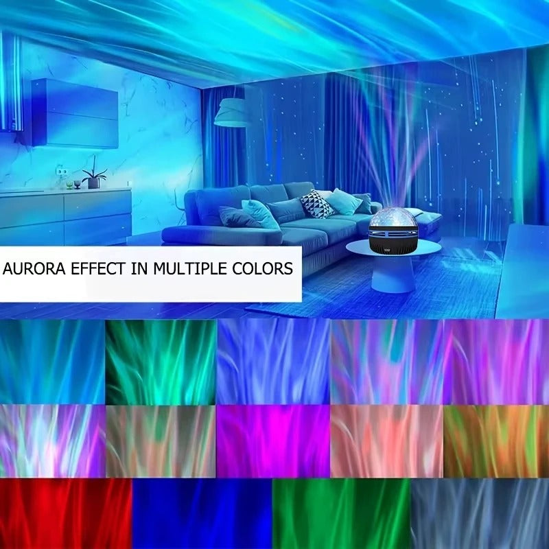 Galaxy Projection Lamp – Transform Any Space with Starry Night Magic!