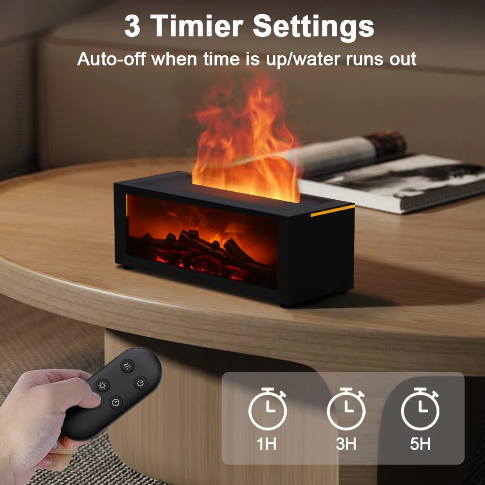 Automatic Aroma Diffuser with LED Light & Remote Control – Essential Oil Humidifier for Home Fragrance and Air Humidification