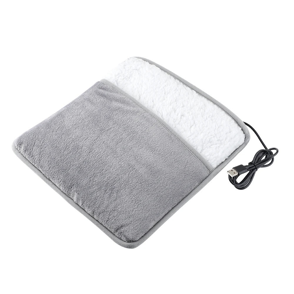 Heated Foot Warmer – Soft Plush Electric Heating Pad for Warmth & Comfort