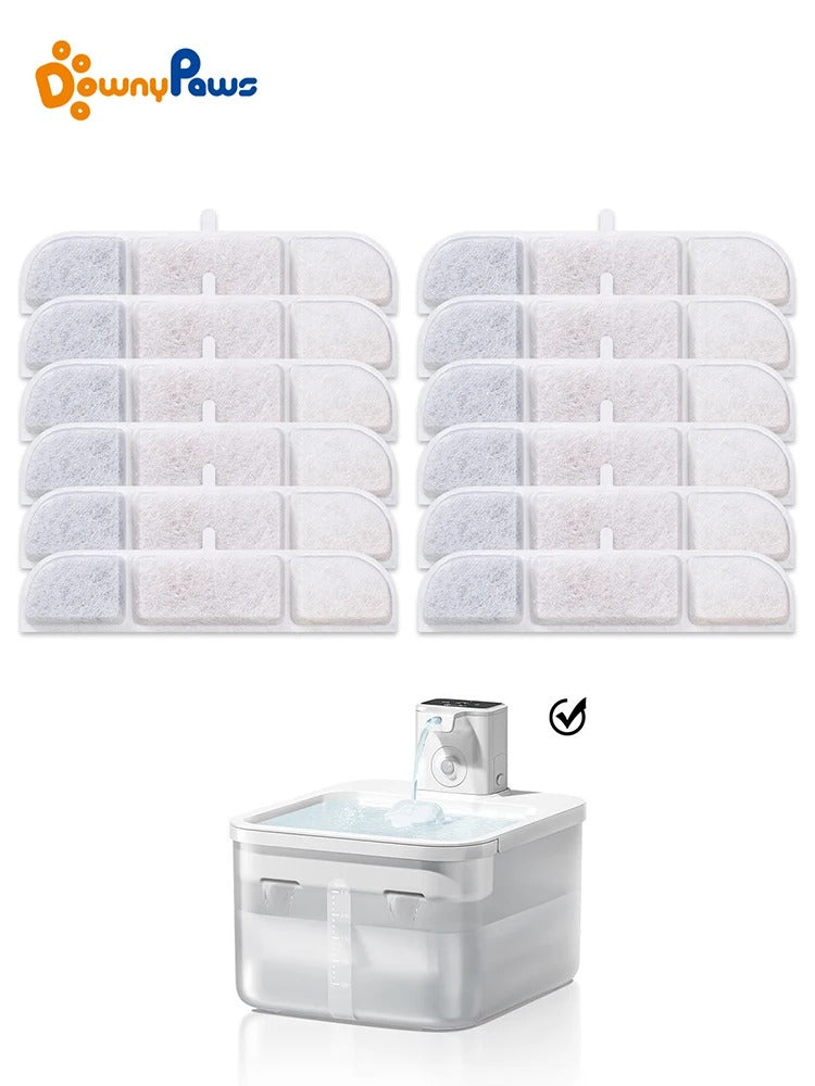 Replacement Filters 6/12 PCS – Keep Your Pet’s Water Fresh & Clean