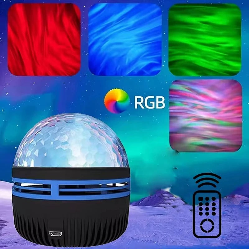 Galaxy Projection Lamp – Transform Any Space with Starry Night Magic!