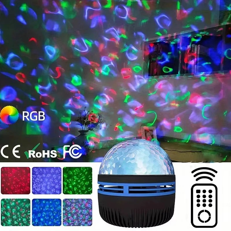 Galaxy Projection Lamp – Transform Any Space with Starry Night Magic!
