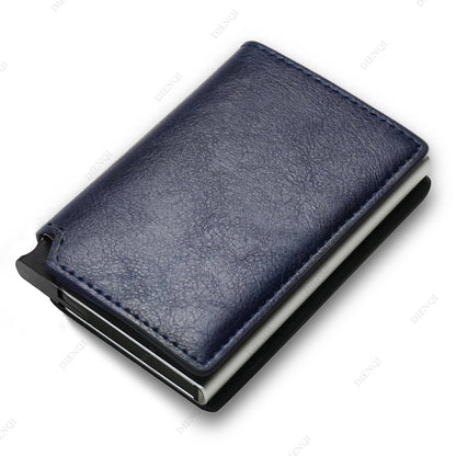 Smart Anti-Theft RFID Slim Wallet – Minimalist Card Holder for Men & Women